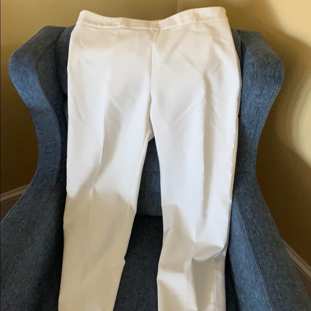 Ivory trousers